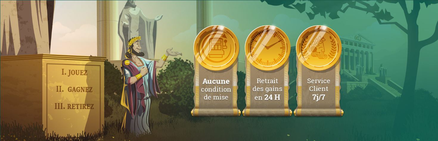 avantages et bonus sur cresus casino